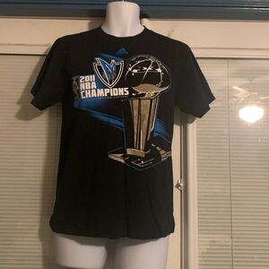 Adidas NBA Champions Black T-Shirt